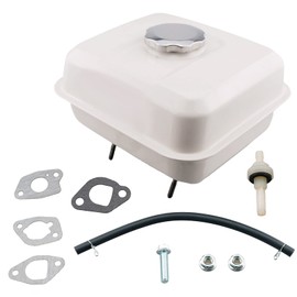 JJing Fuel Tank for Honda GX160 GX200 GX140 Harbor Freight Predator 212cc 173cc Lifan Engine Go Kart Champion 163cc 196cc 208cc Engine and Power Equipment