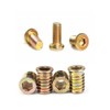 UtySty 10 Set M10 Threaded Inserts Nut with M8 Screw