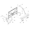 Polaris Ranger Rollover Protective Structure (ROPS) Grab Handle, Gloss Black,