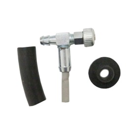 JEM&JULES 33/64" Fuel Gas Tank Shut-Off Valve & Grommet Bushing for 3000 5000 6250 Watts Craftsman Coleman Powermate Maxa Honda GX240 Generator Snapper Snowblower Snow Thrower