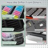 Micscrew 36 Slots Memory Card Case & 36 Transparent Card