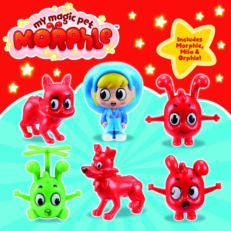 Morphle Multi Figure Pack, preschool scaled figures, imaginative play, moonbug,