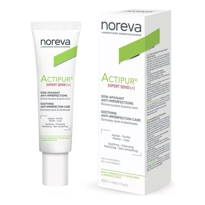Noreva Actipur Crema Calmante Anti-imperfecciones 30ml Momento De Aplicacin Da