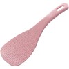 Pink Wheat Straw Rice Paddles, Non-Stick Rice Scoopers Durable Rice