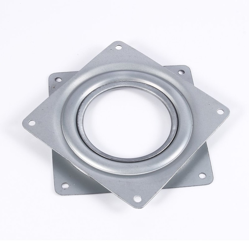 4" Square Rotating Swivel Plate Lazy Susan Turntable Revolving Bearing