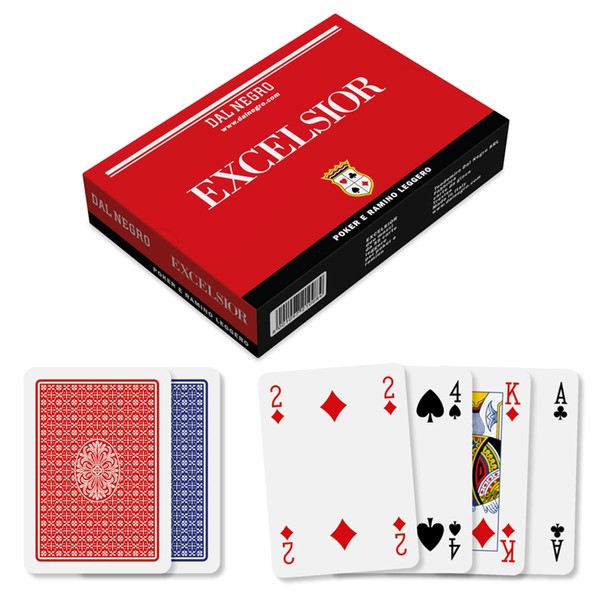 Dal - 21008 Rummy Excelsior Double Playing Cards