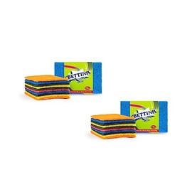 Scouring Pads, for Household Washing Up & Multipurpose Cleaning Sponges for Extreme Cleaning (20 Pcs Scouring Pads)
