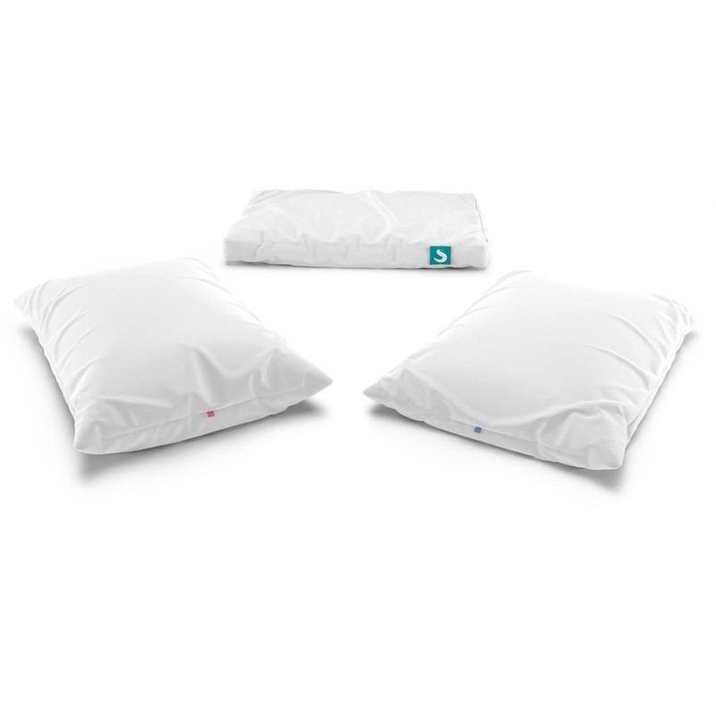 Sleepgram 2-Pack Cooling Bed Pillows & Removable Cover for Sleeping