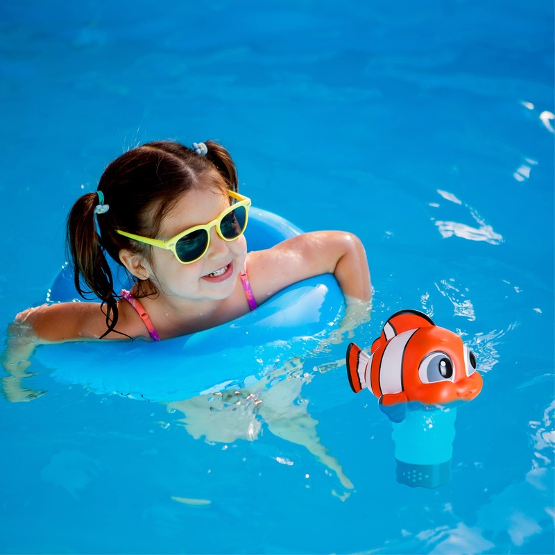 MKLZ Chlorine Floater, Floating Pool Chlorine Dispenser, Fits 1 and