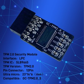 Yeiwenl TPM 2.0 Encryption Security Module with 12 pin Compatible with Windows 11 for GIGABYTE Motherboard