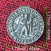 CYOUNG St. Christopher Medal for Car – Travel Protection Visor