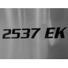 Domed Boat & PWC Registration Number Kit (Sport Series)