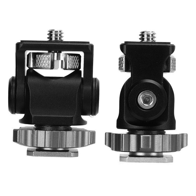Field Monitor Swivel Mount Aluminium Alloy 1/4in Screw Interface Field