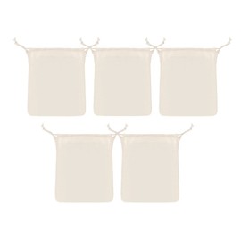 WYAN Pack of 5 Reusable Cheesecloth Bags for Filtering Juice, Home Brewing, Wine, Yogurt, Cheese, Oil Food, Coldbrew Coffee & Tea (20 x 30 cm)