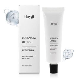 Botanical Lifting Face Mask, Moisturising Mask, Wrinkle Removal Cream, Collagen Mask with Hyaluronic for Visible Wrinkle Smoothing (50 g)