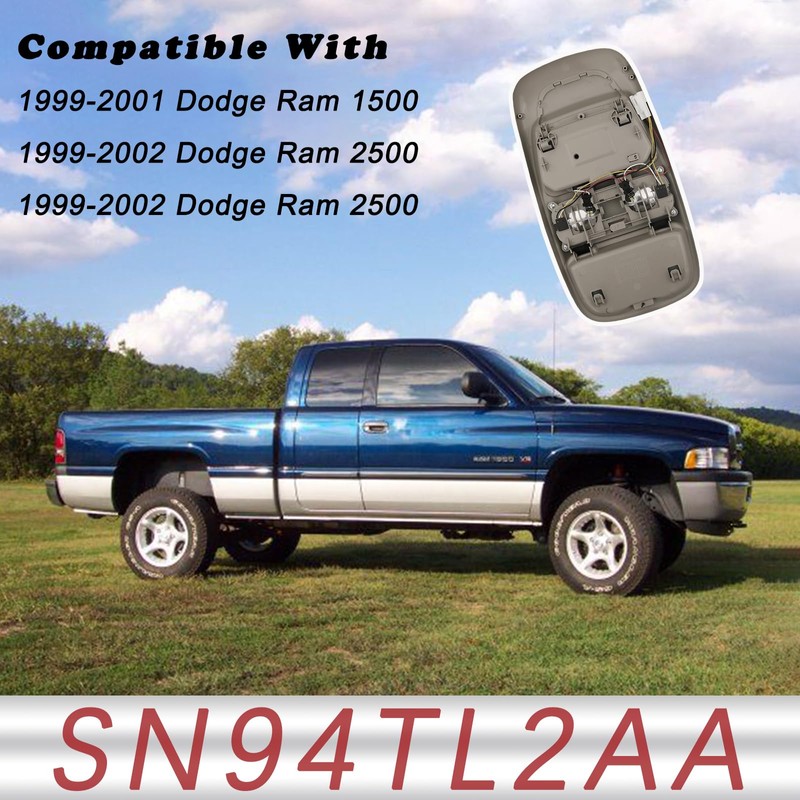 Overhead Console LED Dome Map Light Lamp | for Dodge