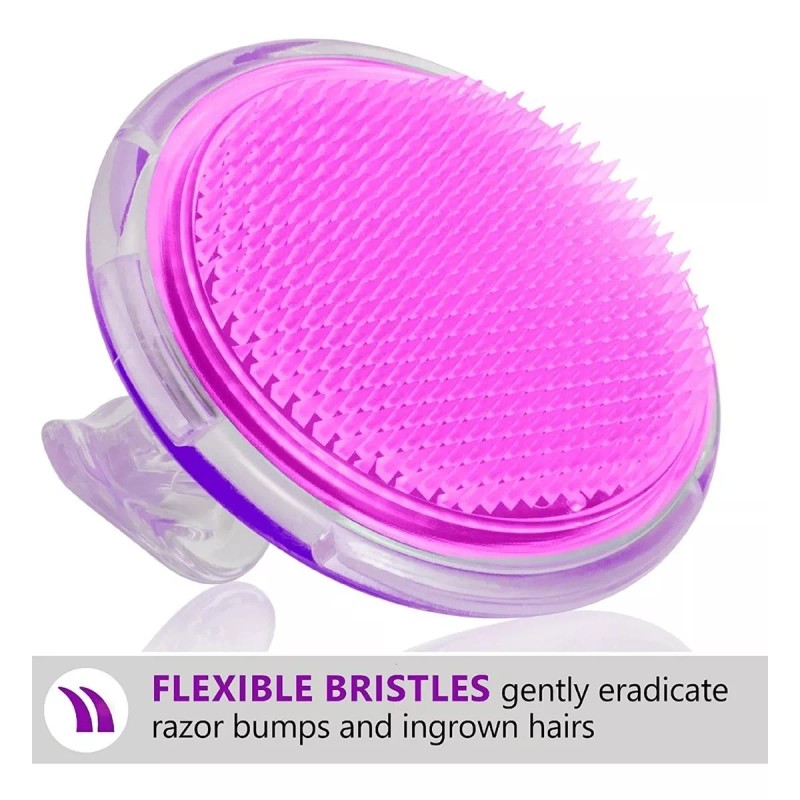 Dylonic Exfoliante Cepillo Para Golpes De Navaja-cabellos Encarnados