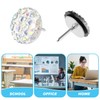 40 Pcs Diamond Push Pins Glitter Rhinestone Thumb Tacks Decorative