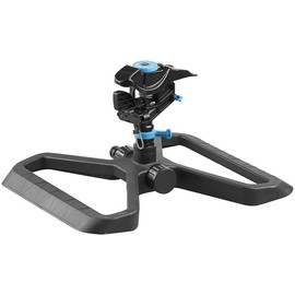 Royal Gardineer Water Sprinkler: Impulse Lawn Sprinkler with Base, 360°, 314 m² (Lawn Sprinkler Large Areas, Impulse Sprinkler, Square Rain)