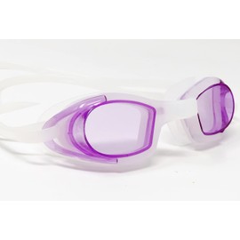 Aqua Sportsplus Purple Tinted Lens Silicone Swim Goggles