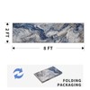 2x8 Runner Rug for Hallways Kitchen Modern Abstract Washable Runner