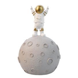 Gaolinci Astronaut & Planet Coin Bank, Money Box, Piggy Bank, Space Theme Decorations for Kids Room