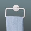 LEC Kitchen Flat Towel Ring (Towel Rack) Adhesive Tape