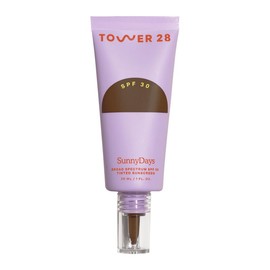 Tower 28 SunnyDays SPF 30 Tinted Sunscreen + Foundation - For Sensitive Skin - Mineral Sunscreen, Broad Spectrum UVA/UVB Sun Protection:_60 Third St