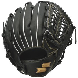 SSK WNG15024-90 Soft Glove All-round Baseball Gloves (Black/FF/Men's)