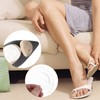 LIFKOME 4pairs Transparent Gel Metatarsal Pads for High Heels Soft