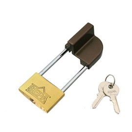 Daytime Edison Crescent Padlock YKK For L Pack of 2 Key X U