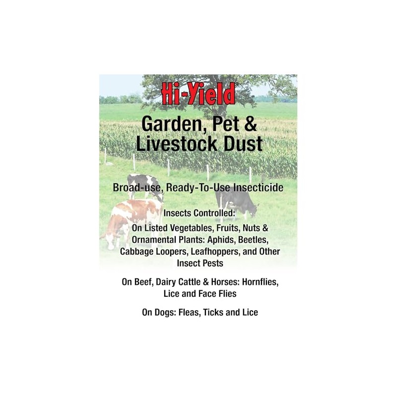 Hi-Yield (32201 Garden, Pet and Livestock Dust (1 lbs.)