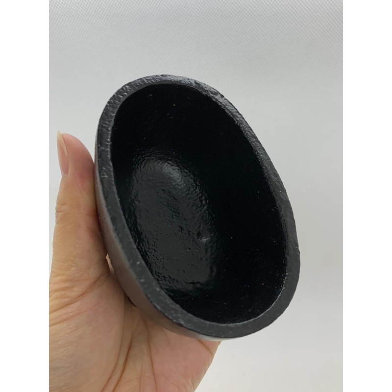 Oval Cast Iron Cauldron, Witches Cauldron, Great for Use with