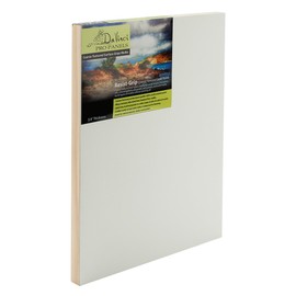 Da Vinci Pro Resist-Grip Coarse Textured Gesso Board, 3x9, 3/4" Depth Art Boards for Painting, White Acrylic Polymer with Quartz Sand, Warp-Resistant Cradled and Sealed MDF Panel