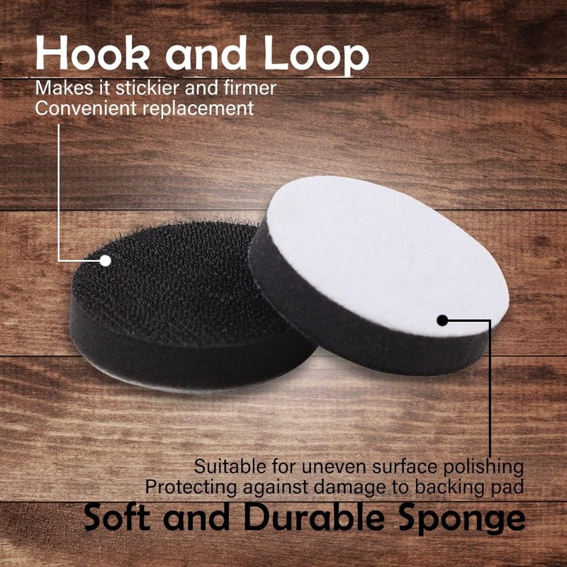 SPEEDWOX 2 Inch Hook and Loop Soft Sponge Cushion Buffer