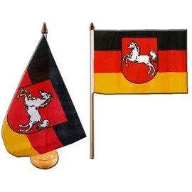 Flag Table Flag Table Germany Lower Saxony Flag FRITZE® + Free Sticker