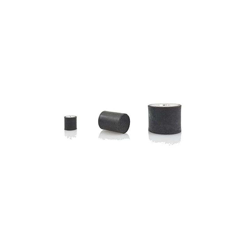 10 x Rubber Buffer Type E Diameter 15 mm 10