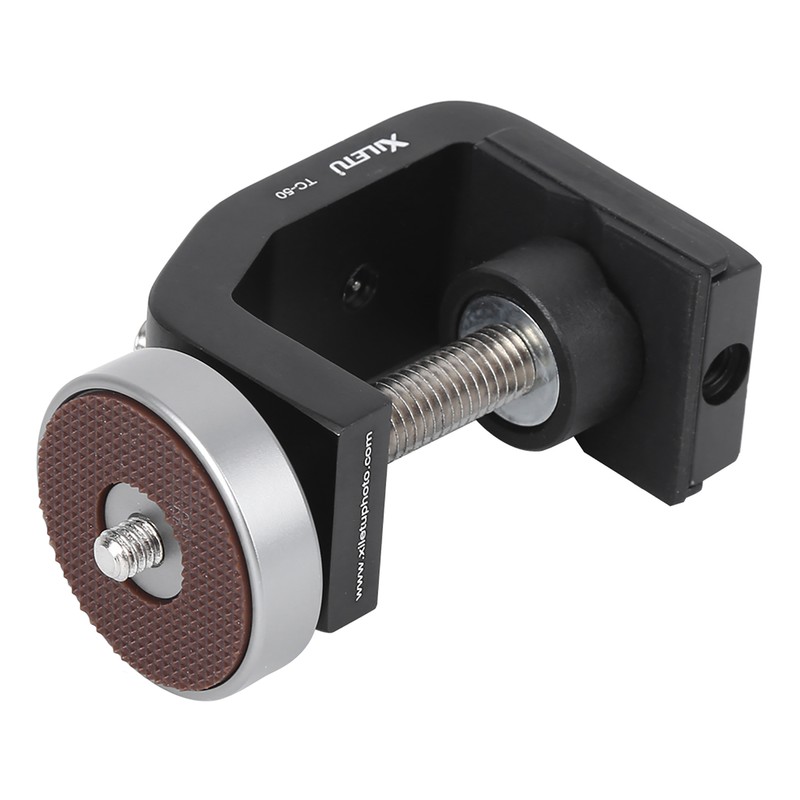 XILETU TC-50 Black Aluminium Alloy Universal 1/4 Inch Screw Interface
