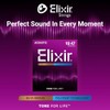 Elixir, cuerdas de bronce para guitarra acústica 80/20 con recubrimiento