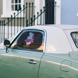 Mr. & Mrs. Panda Car Sun Shade Unicorn Ballerina Gift Car Sun Protection Unicorn, Car Sun Visor, Unicorn Decoration, Unicorn, Sun Protection