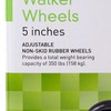 McKesson Universal Walker Wheels, Adjustable, 5 in Caster Wheels, 1