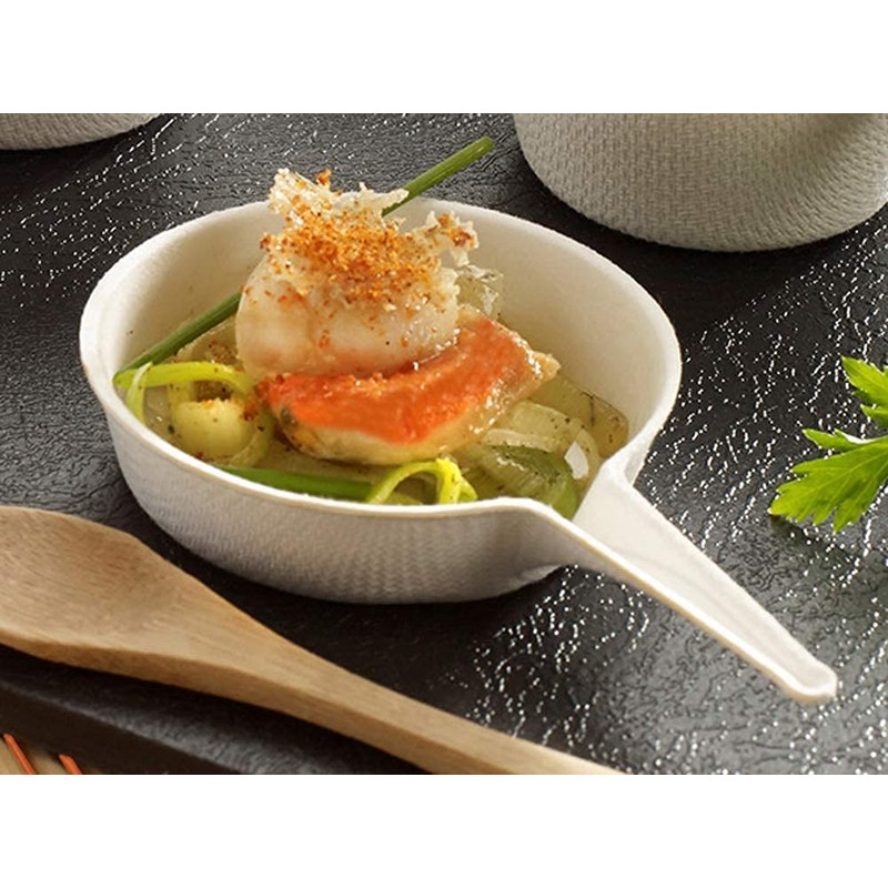 SOLIA VO57021 Deep Plate Disposable Tableware, 0.8 fl oz (25