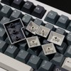 KBDiy Apollo PBT Double Shot Keycap Set,176 Keys Grey Custom