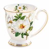 Floral Bone China Coffee Mug for Tea & Coffee –