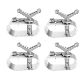 Pack of 4 Wire Tensioners, ZIJANG Aluminium Alloy Tensioner, Rope Tensioner, Pool Cover, Tensioner Tents Accessories for Pool Clean, Chain Link Fence, Gardening