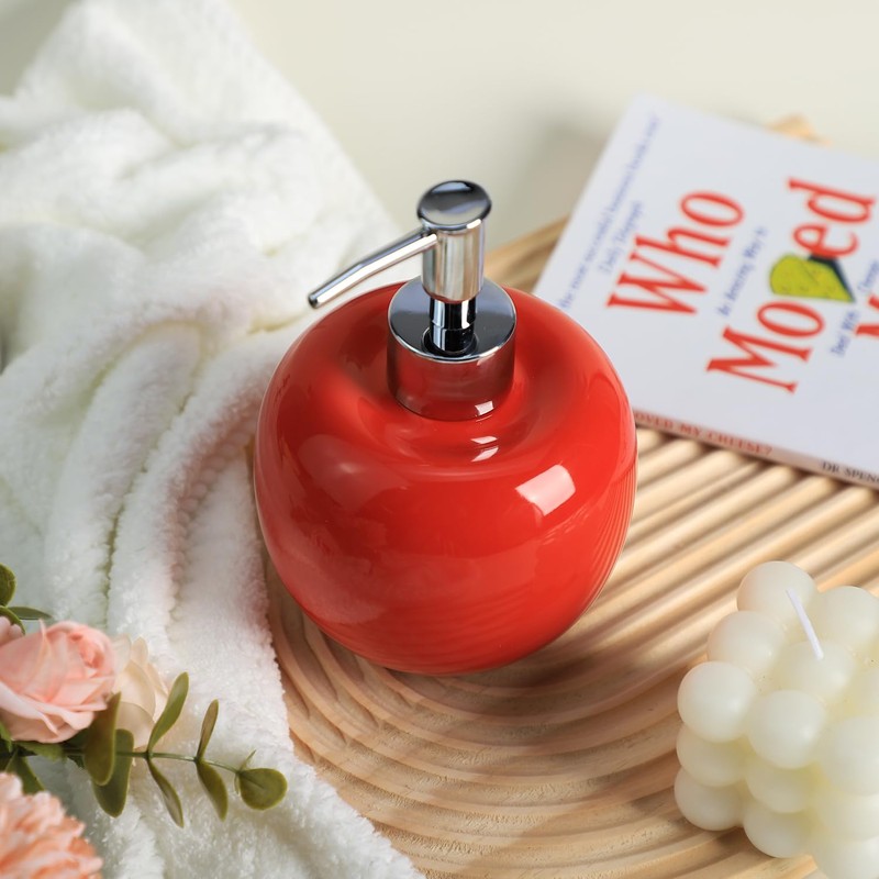 Colias Wing Fruit Vegetable Shaped Soap Dispenser with Plastic Pump,
