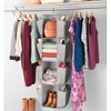 Whitmor Rotating Closet Organizer - 4 Shelves and 24 Pockets
