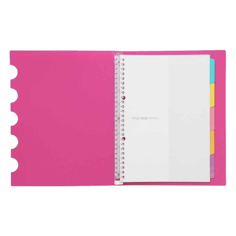 Maruman F116-08 Loose Leaf Binder B5 Five Chart, 26 Holes,