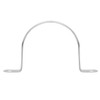 sourcing map 56mm(2.2") Rigid Pipe Strap, 2 Hole Tube Straps