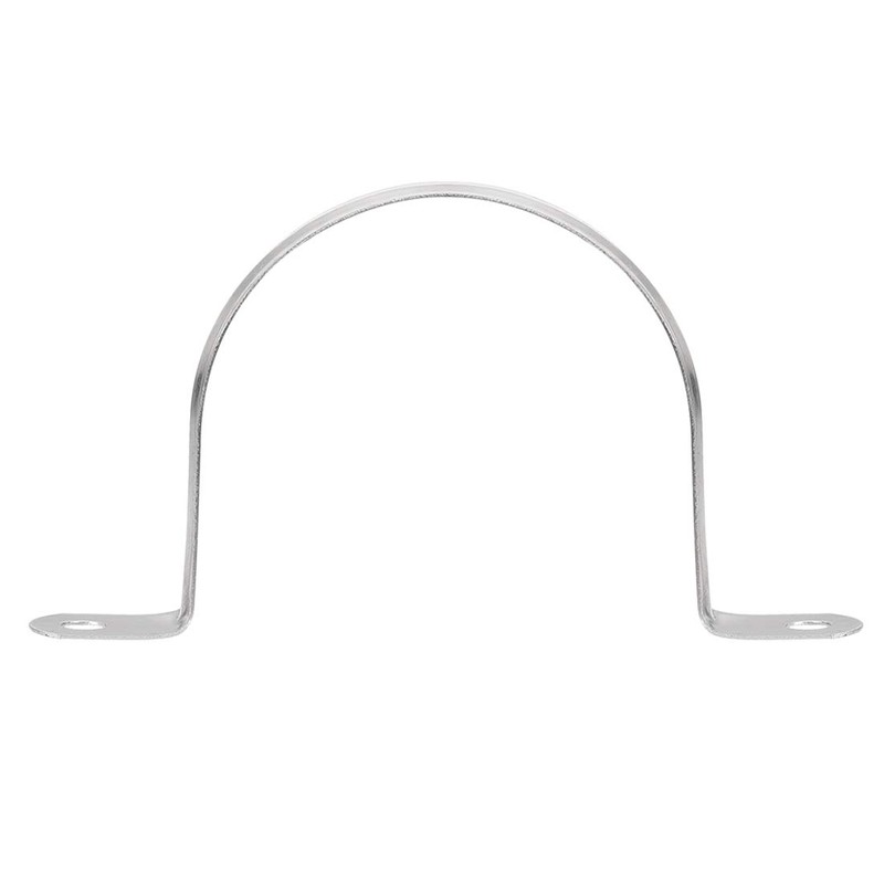 sourcing map 56mm(2.2") Rigid Pipe Strap, 2 Hole Tube Straps
